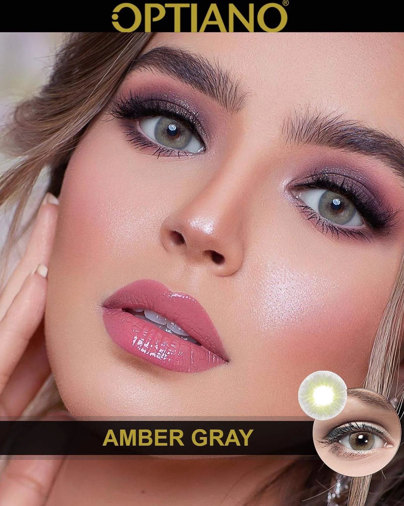 OPTIANO LENS COLOUR AMBER GREY