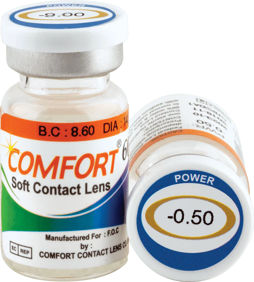 COMFORT LENSES - TRANSPARENT