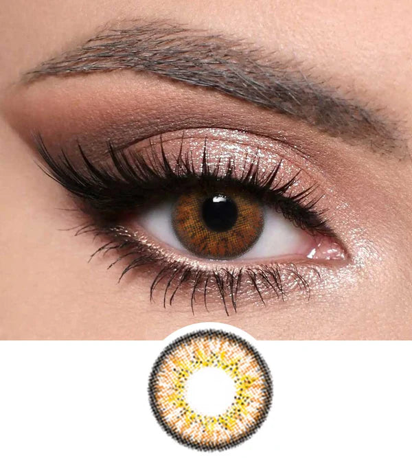 OPTIANO LENS CLOLUR BROWN