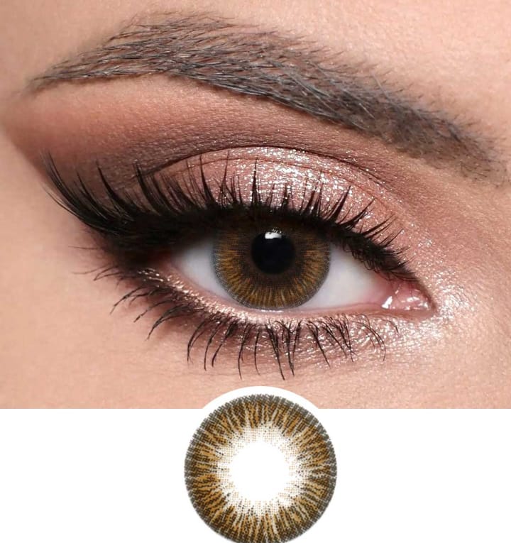 OPTIANO LENS COLOUR ENCHANT BROWN