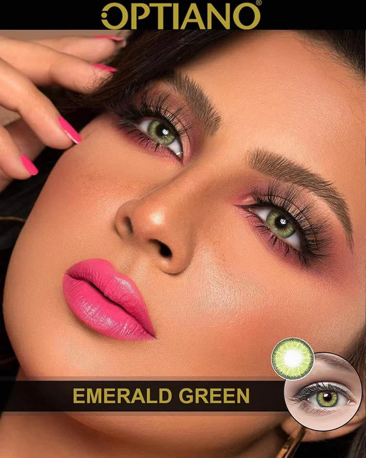 OPTIANO LENS COLOUR EMERALD GREEN