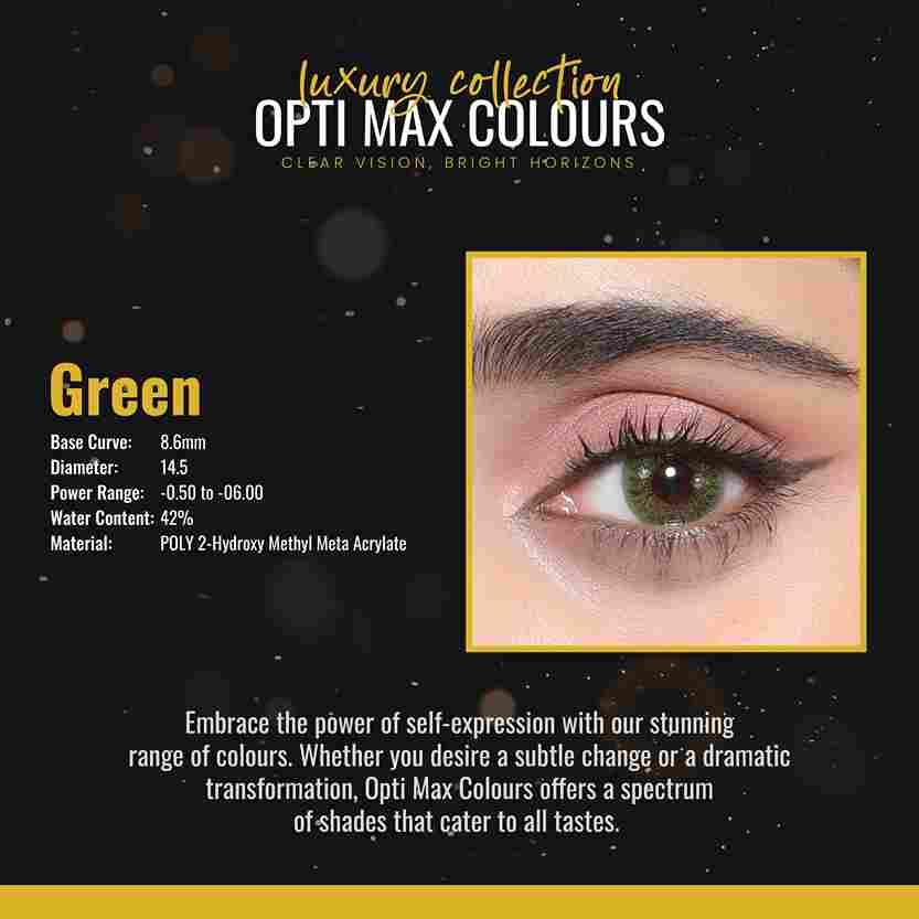 OPTIMAX LENS COLOUR GREEN