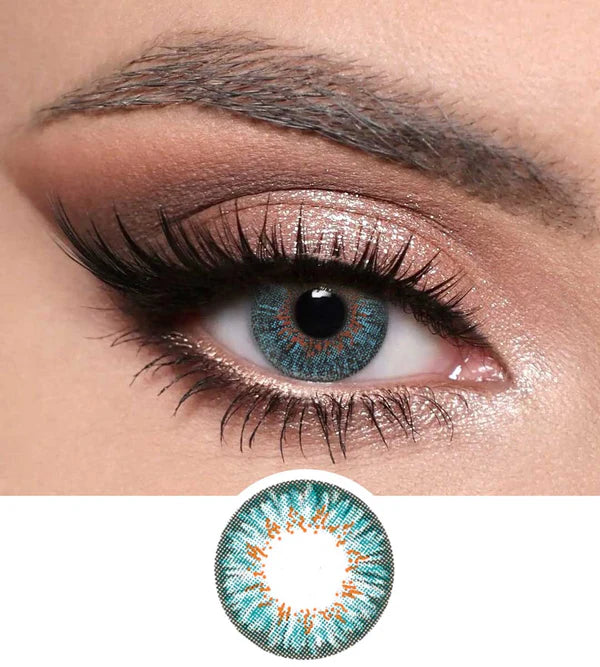 OPTIANO LENS COLOUR SPARK TURQUOISE