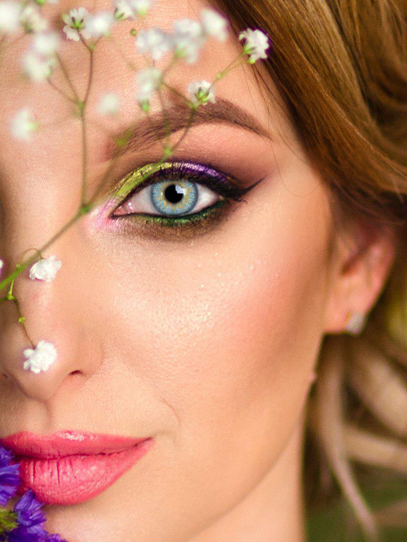 COMFORT LENSES RAINBOW SKY BLUE