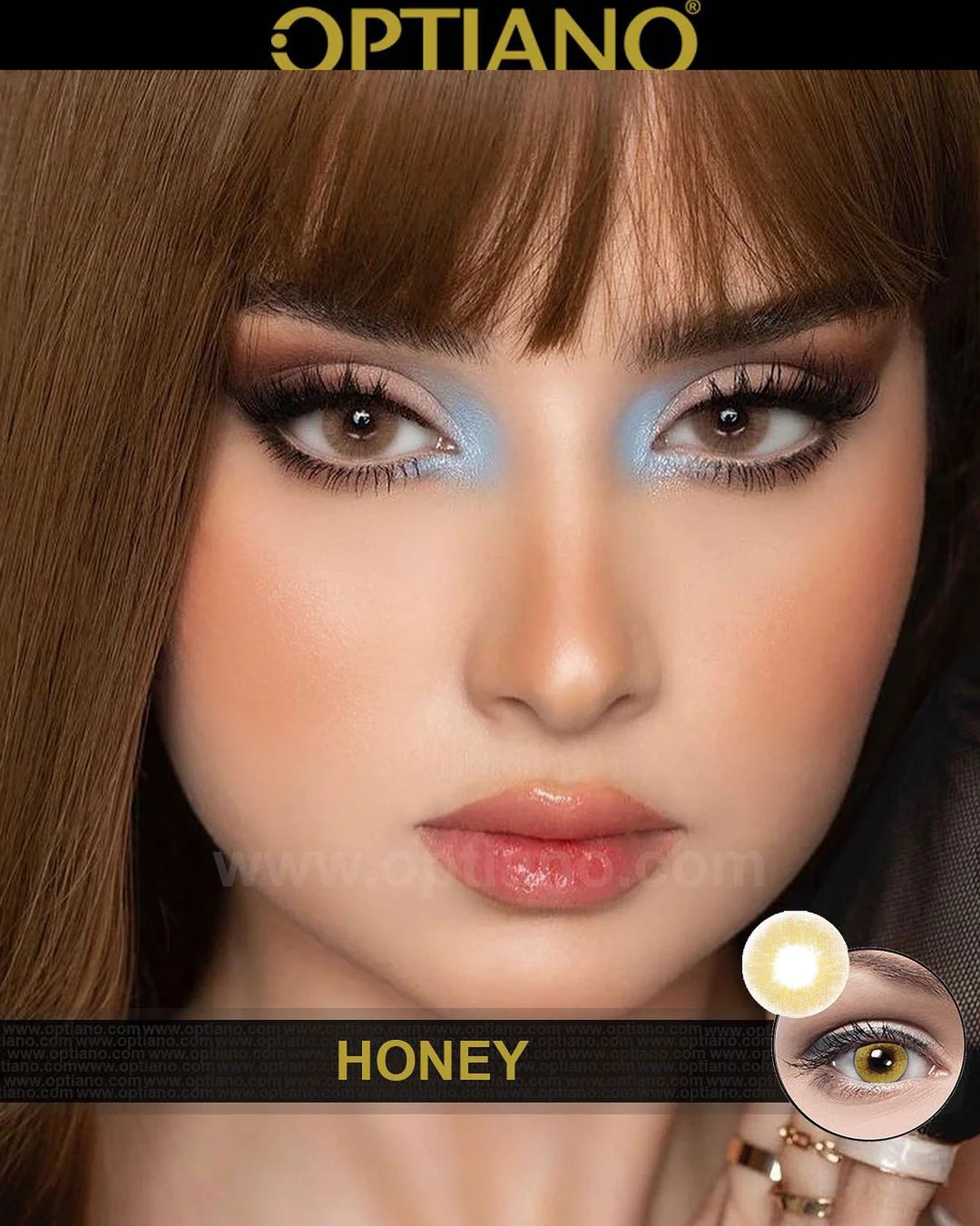OPTIANO LENS COLOUR HONEY