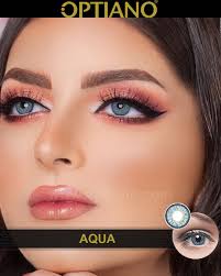 OPTIANO LENS COLOUR AQUA BLUE