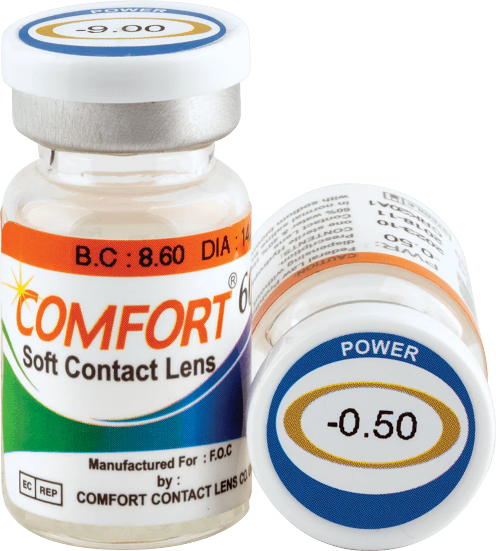 COMFORT LENSES - TRANSPARENT