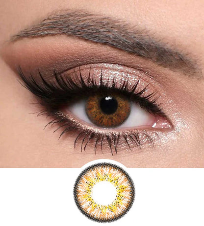 OPTIANO LENS CLOLUR BROWN