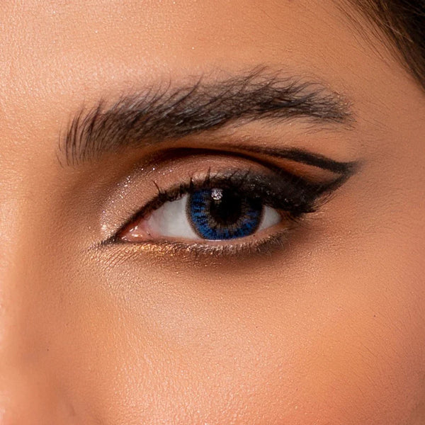 COMFORT LENSES RAINBOW AQUE BLUE