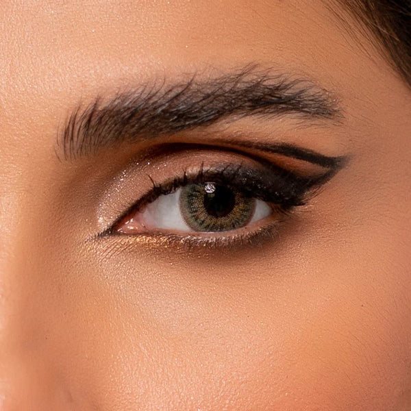 COMFORT LENSES RAINBOW GREEN