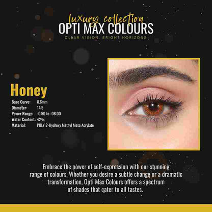 OPTIMAX LENS COLOUR HONEY