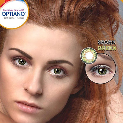 OPTIANO LENS COLOUR SPARK GREEN