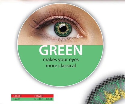 PRIMO LENS COLOUR GREEN