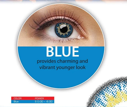 PRIMO LENS COLOUR BLUE