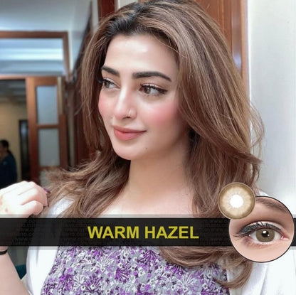 OPTIANO LENS COLOUR WARM HAZEL